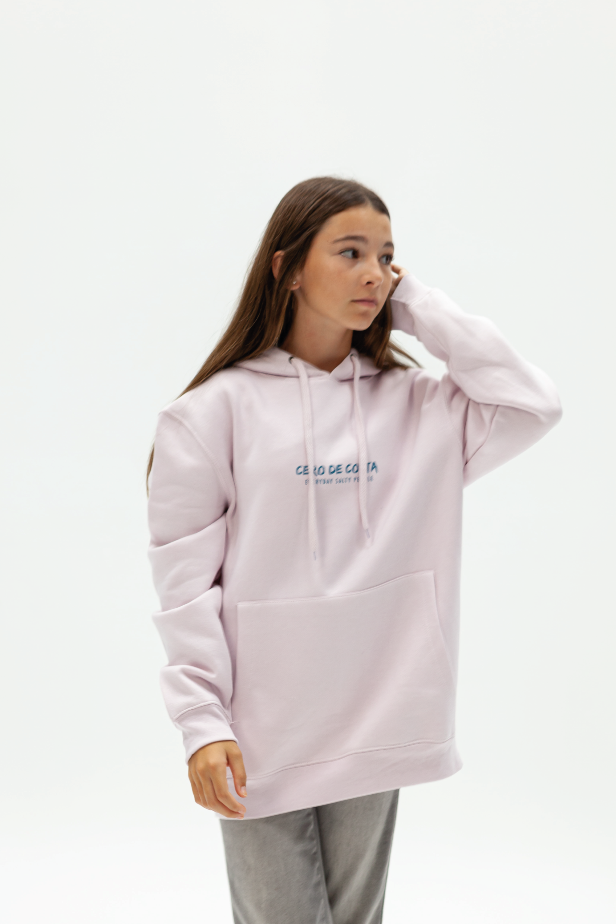SUDADERA ROSA EMPOLVADA/AZUL SURFERS